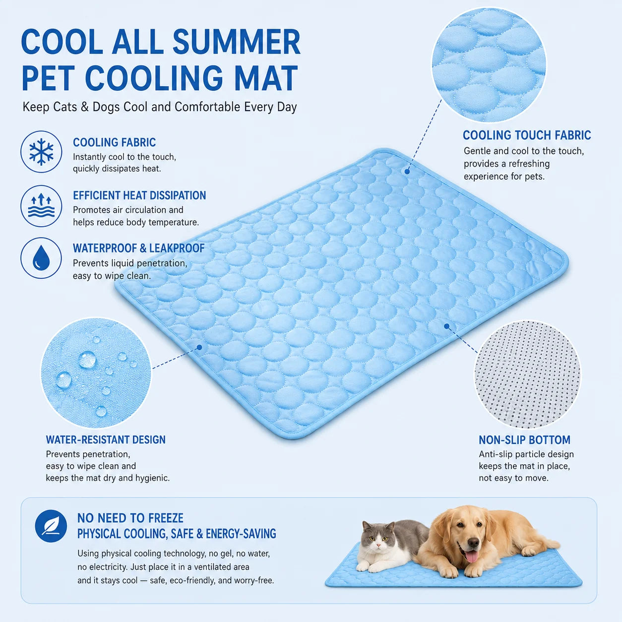 Nextik™ Instant Cooling Pet Mat