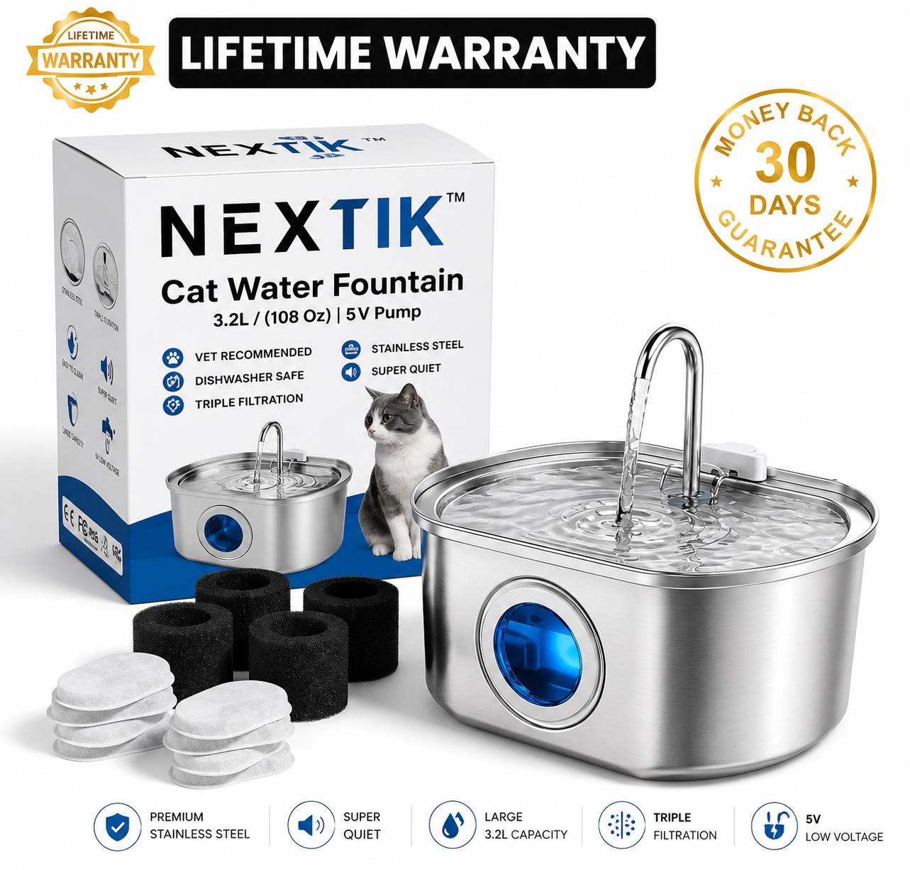 Nextik™ HealthyHydrate Fountain