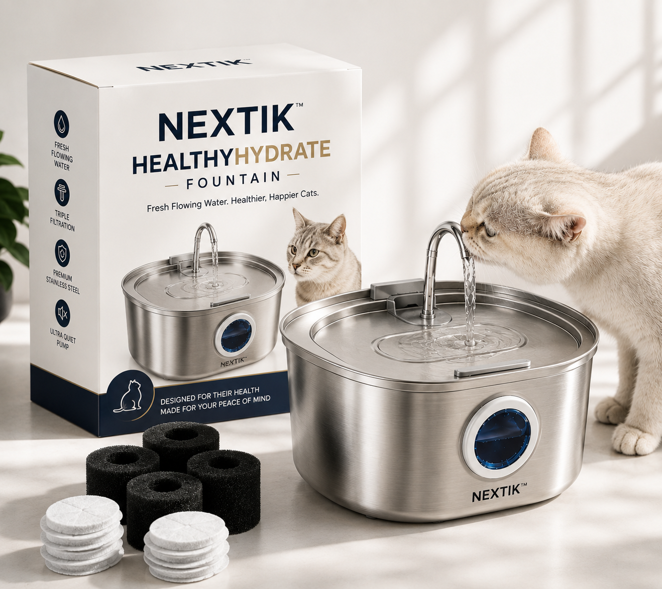 Nextik™ HealthyHydrate Fountain