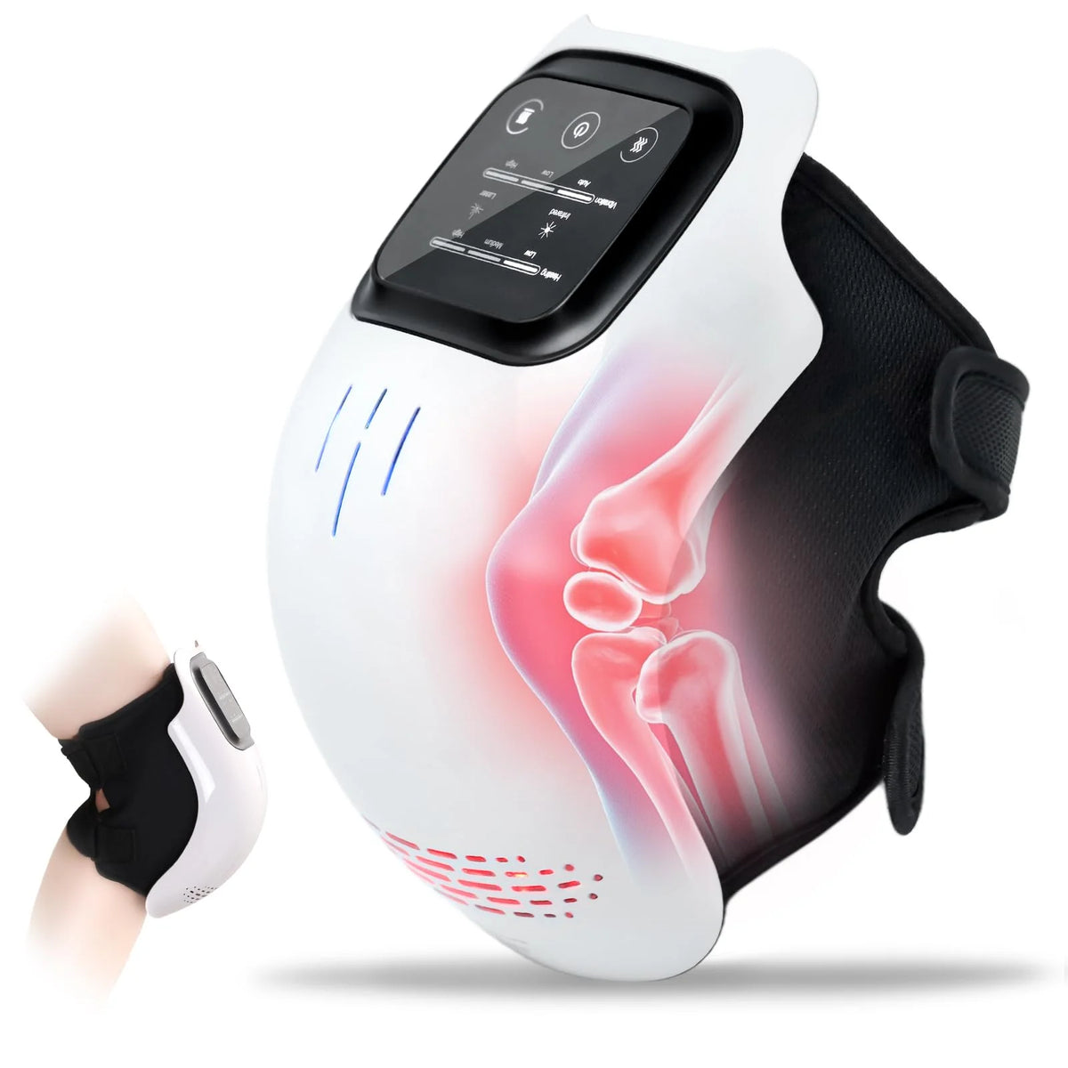 Nextik™ KneeRelief Pro – Smart Heated Knee Massager