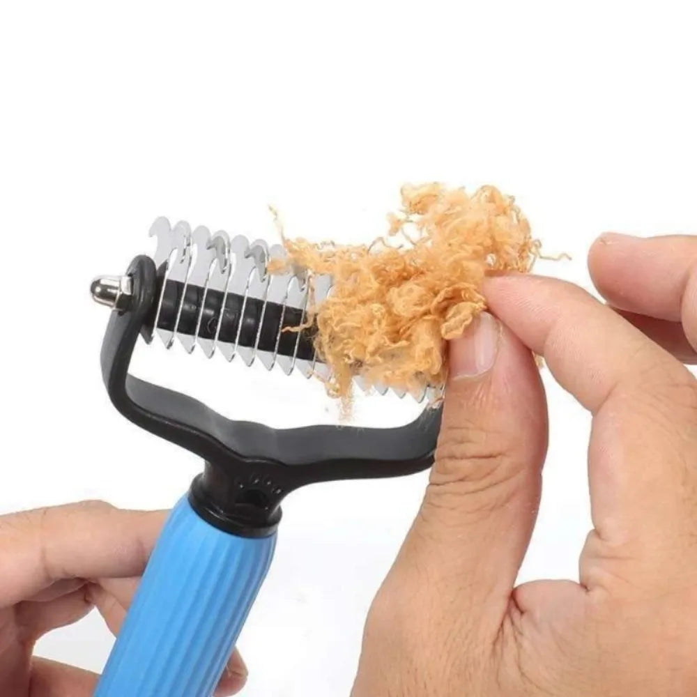 Nextik™ Pet Hair Groomer | Reduce Shedding & Remove Loose Fur