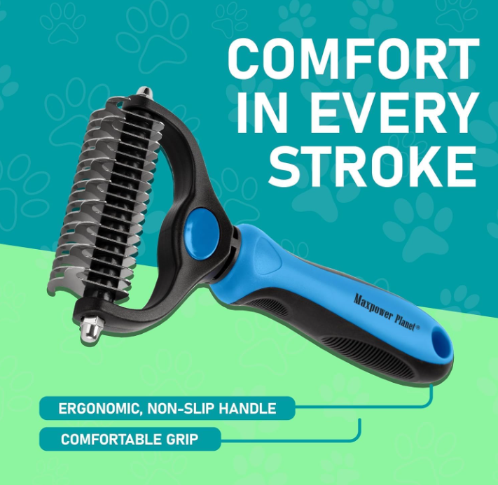 Nextik™ Pet Hair Groomer | Reduce Shedding & Remove Loose Fur